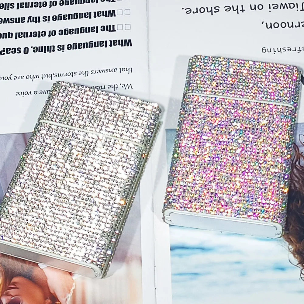 Rhinestone Case – Girly Smoking Storage Box