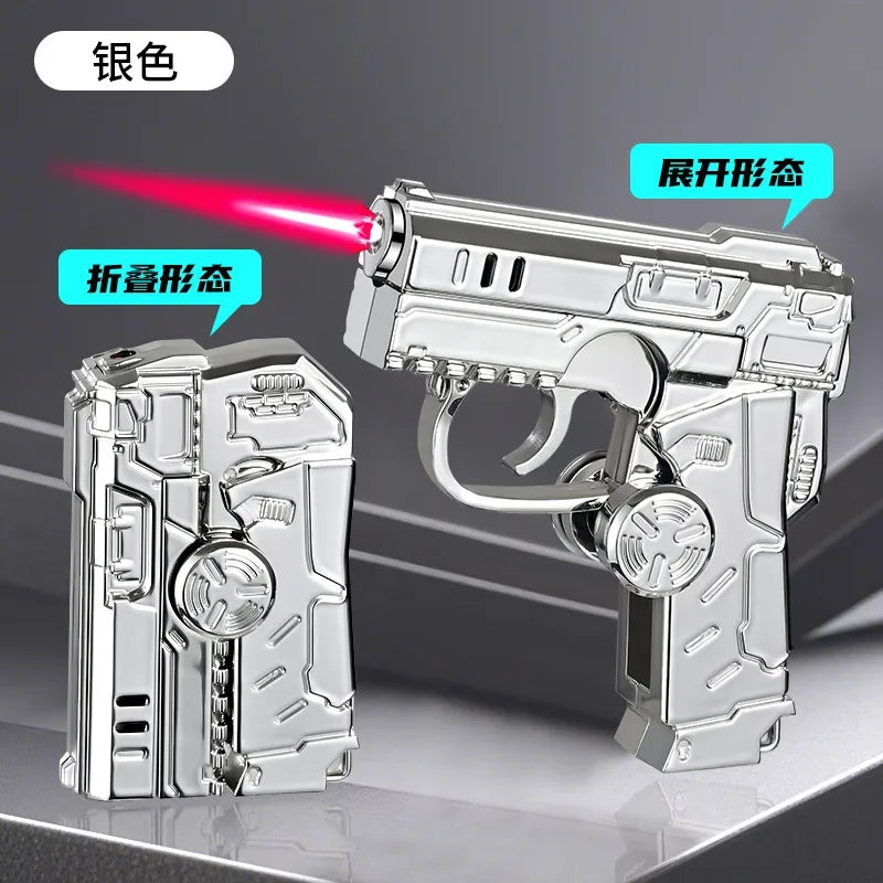 Gyro Folding Pistol Lighter