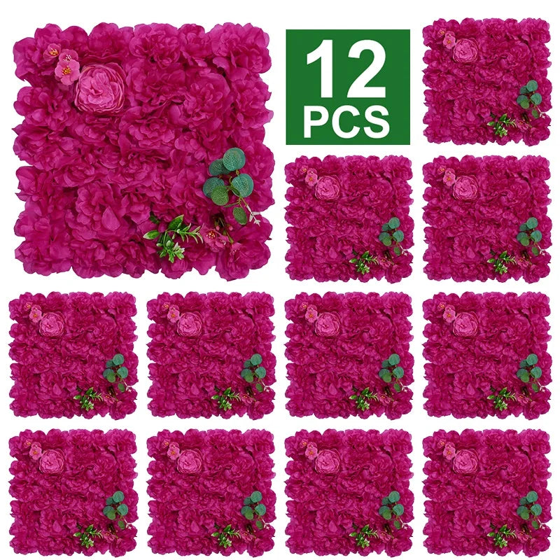 3D Rose Wall Panels Set