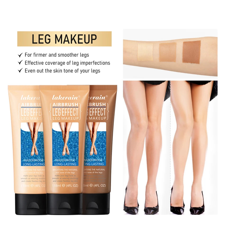 Waterproof Body & Leg Makeup Lotion – Medium Bronze Foundation Cream (118g)