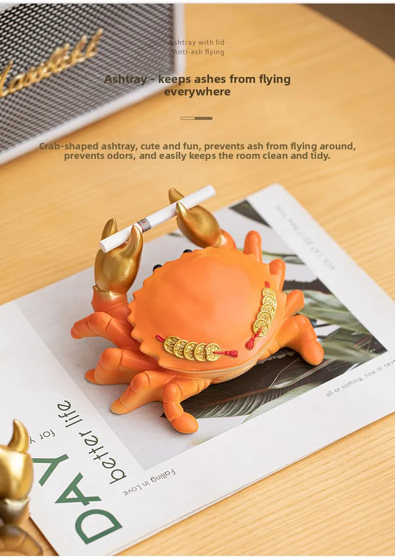 Lucky Crab Ashtray