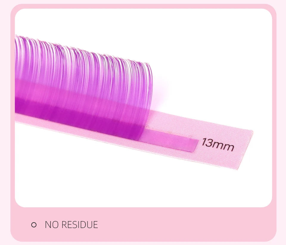 Colored Classic Eyelash Extensions – Soft, Natural & High-Quality Lashes