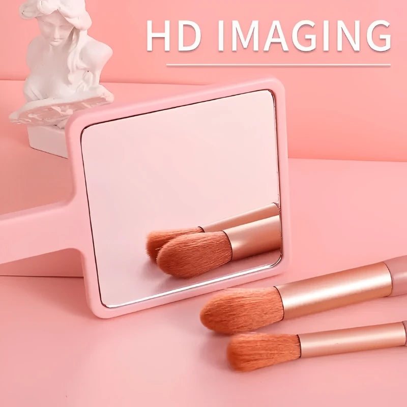 ✨ Handheld Makeup Mirror – High-Definition Square Vanity Tool
