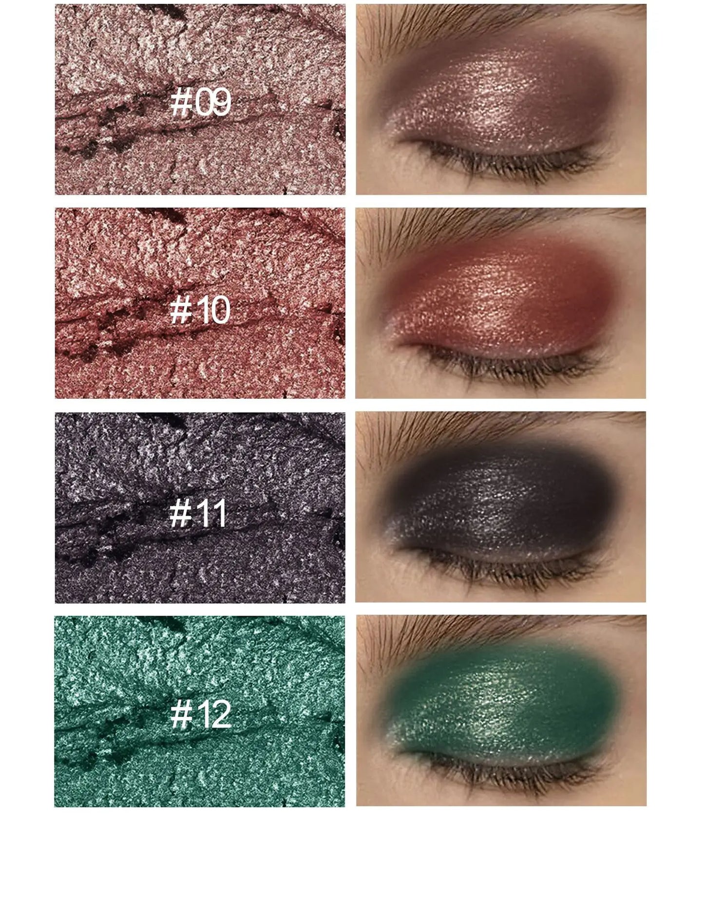 Double-Head Eyeshadow Stick – Shimmer & Matte Cream Pencil (Waterproof, Long-Lasting)