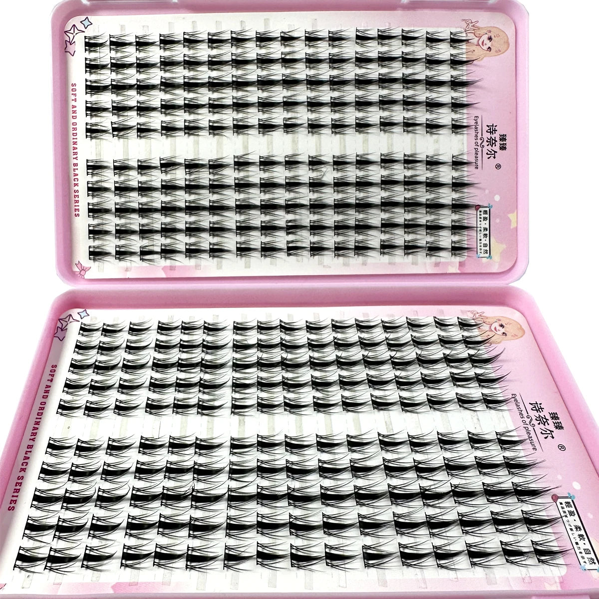 High-Capacity Individual Cluster Lashes (12mm / 13mm / 14mm)