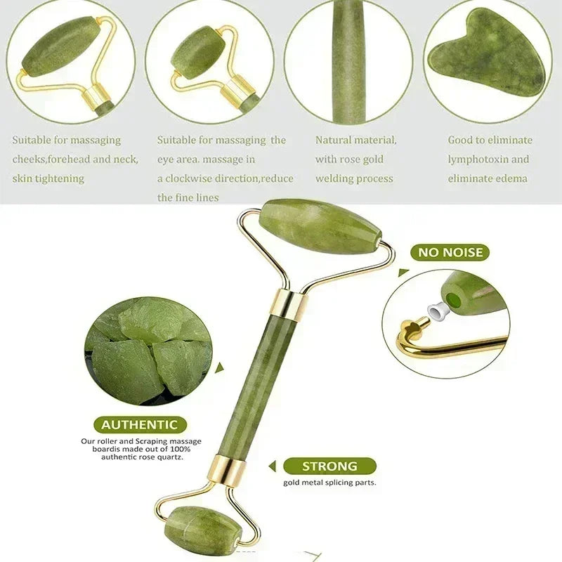 Natural Jade Face Massager – Glow From Within