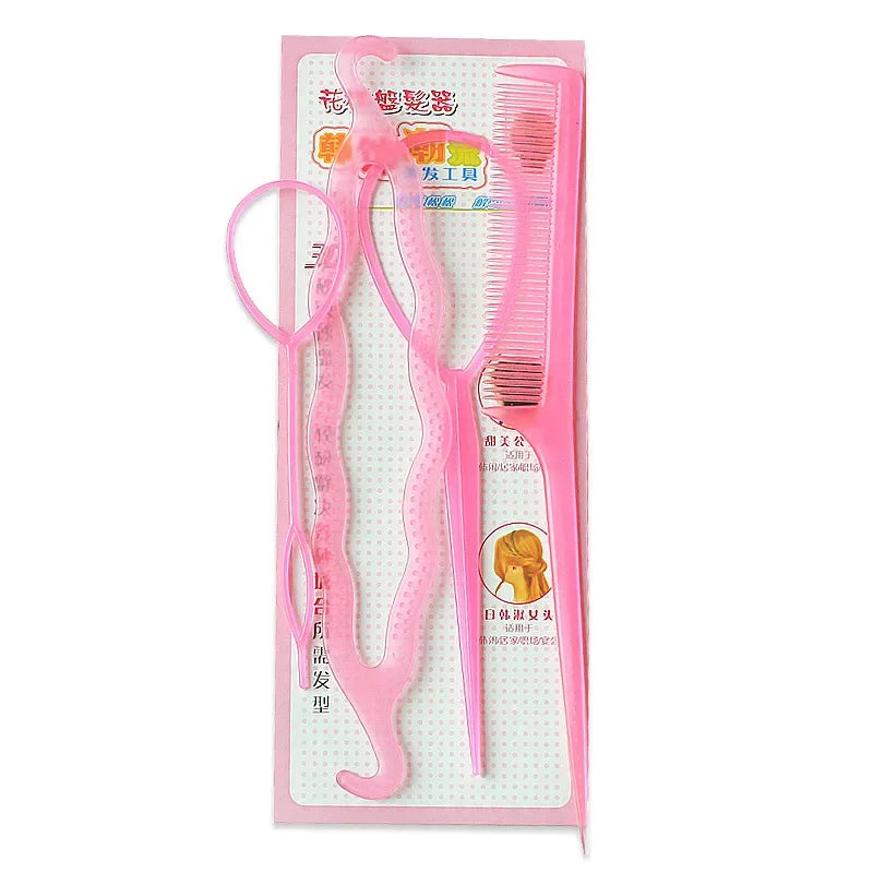 Magic Hair Styling Tools Set β Twist & Slay with Ease!
