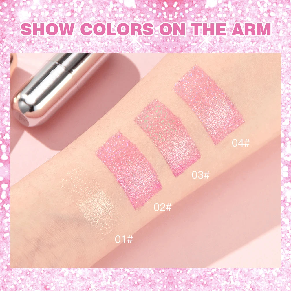 Color-Changing Jelly Lipstick – Glitter Tint & Moisturizing Balm