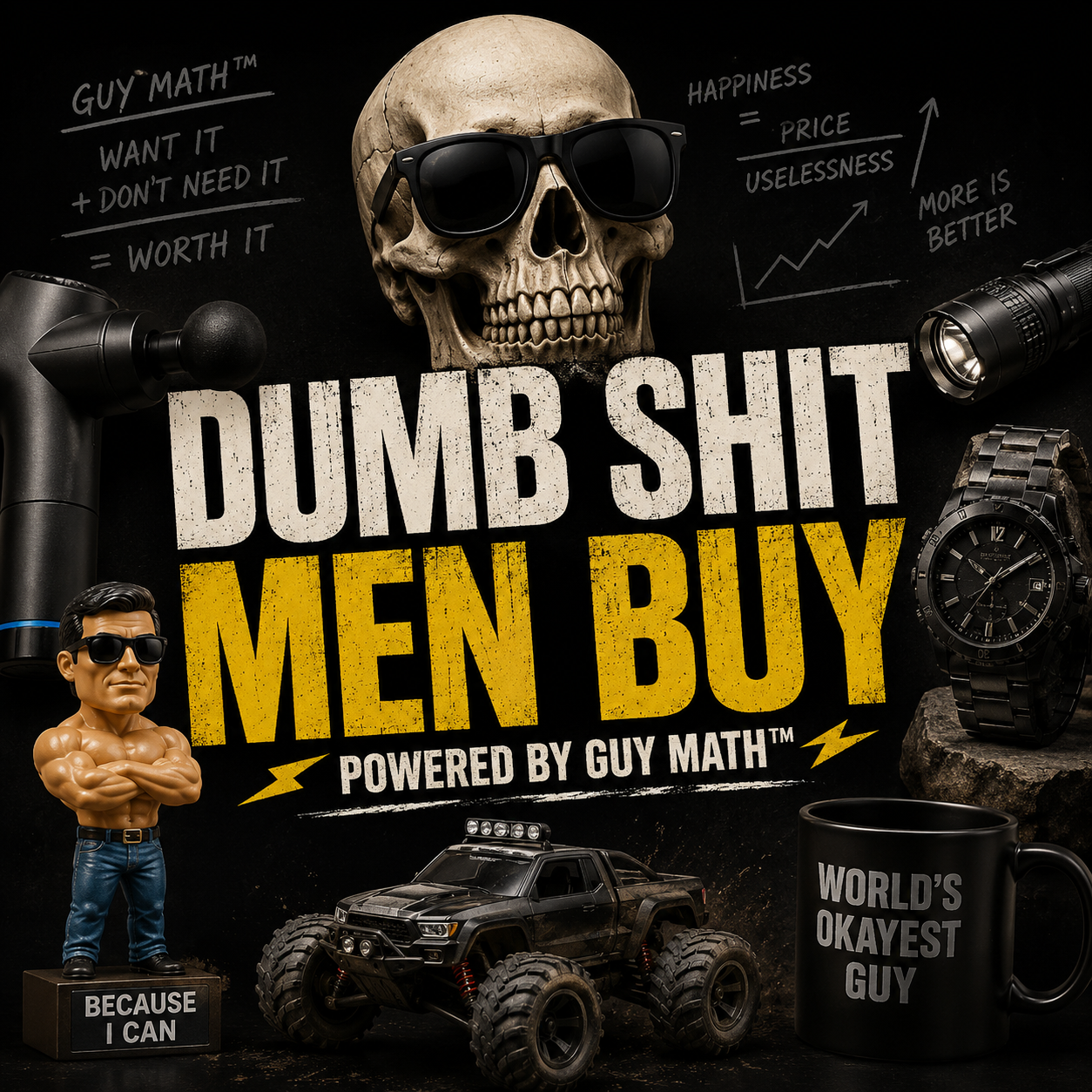 Dumb Shit Men Buy Powered by Guy Math