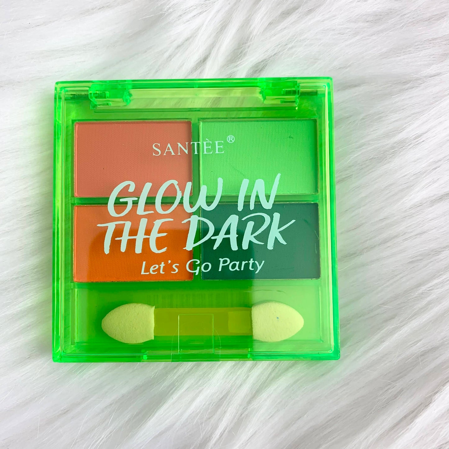 Santee Glow in the Dark “Let’s Go Party” Eyeshadow Palette