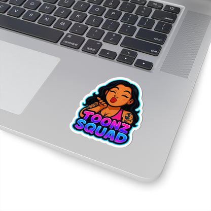 Toonz Squad Kiss-Cut Stickers | Fun, Vibrant Decals for Laptops, Water Bottles, Journals, Gifts, Parties, and more!