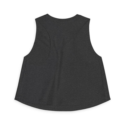 Ms Toonz Graphic Crop Top — Colorful Retro Cartoon Logo Tank for Women