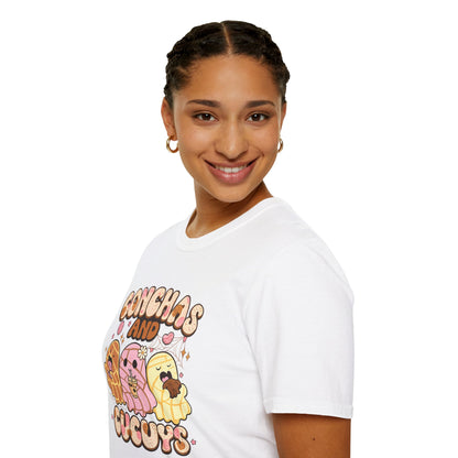 Conchas and Cucuy’s T-Shirt — Cute Mexican Bakery Pastry Tee