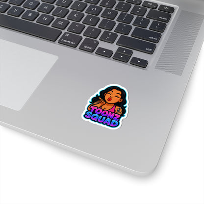 Toonz Squad Kiss-Cut Stickers | Fun, Vibrant Decals for Laptops, Water Bottles, Journals, Gifts, Parties, and more!