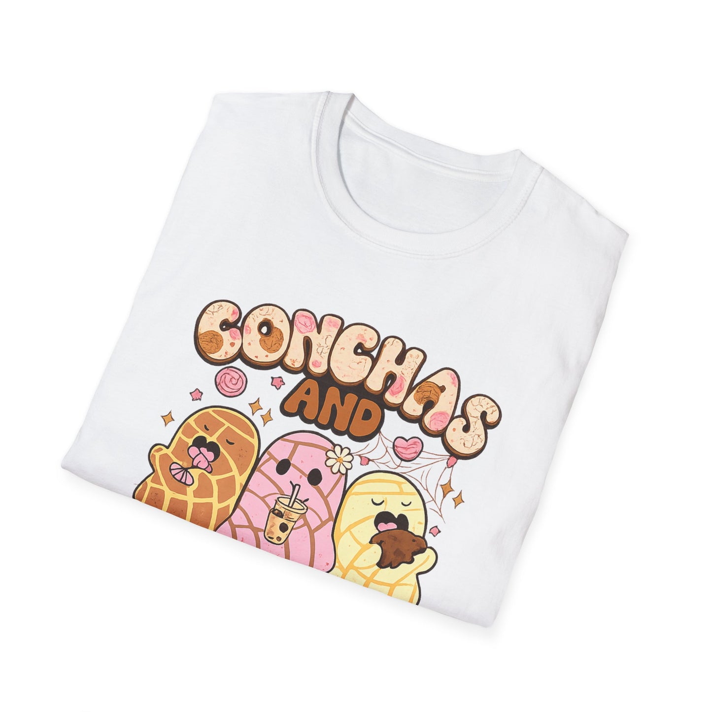 Conchas and Cucuy’s T-Shirt — Cute Mexican Bakery Pastry Tee