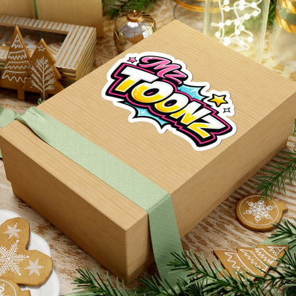 Mz Toonz Cartoon Logo Sticker