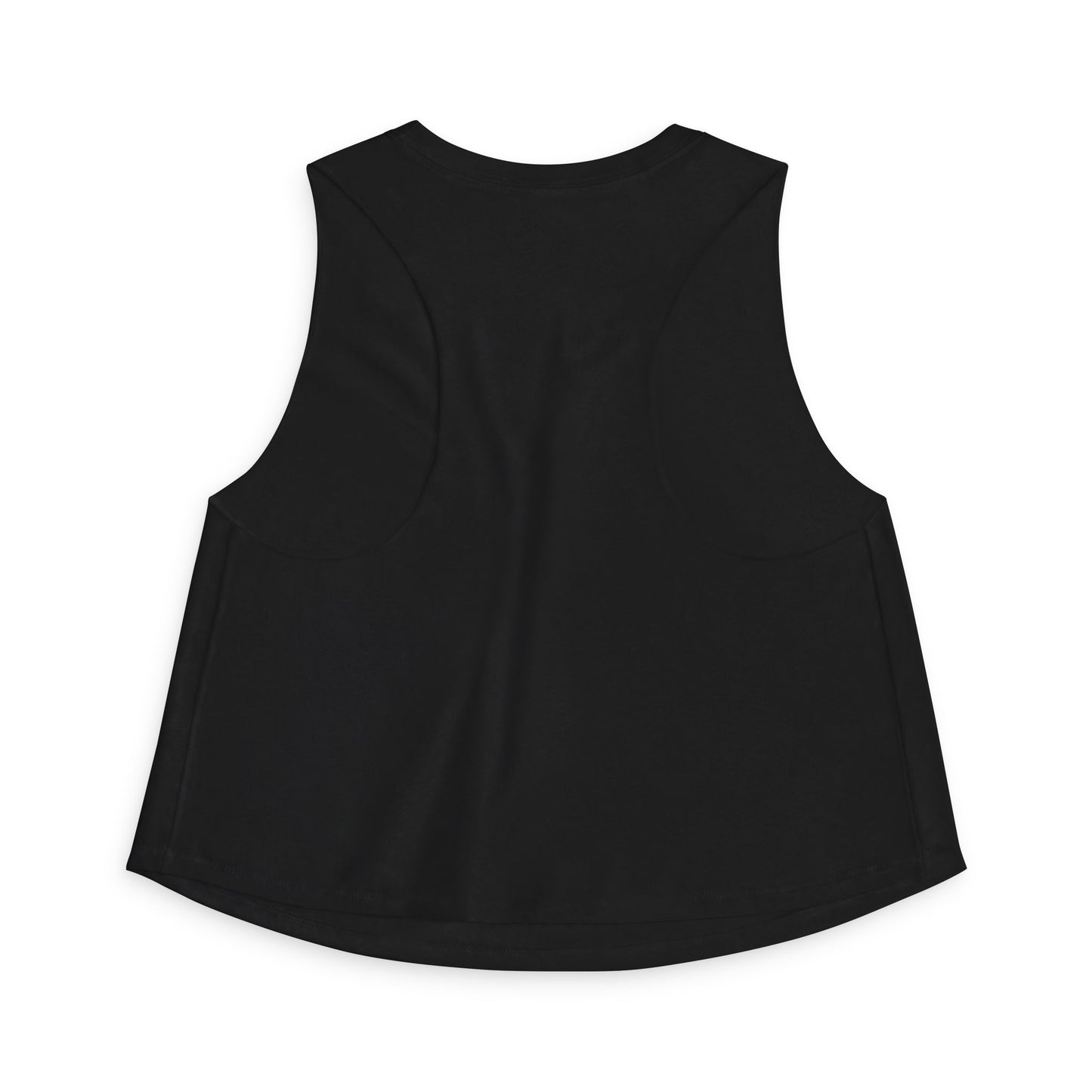 Ms Toonz Graphic Crop Top — Colorful Retro Cartoon Logo Tank for Women