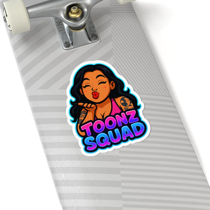 Toonz Squad Kiss-Cut Stickers | Fun, Vibrant Decals for Laptops, Water Bottles, Journals, Gifts, Parties, and more!