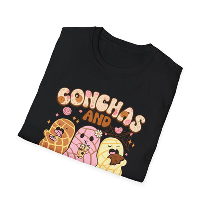 Conchas and Cucuy’s T-Shirt — Cute Mexican Bakery Pastry Tee