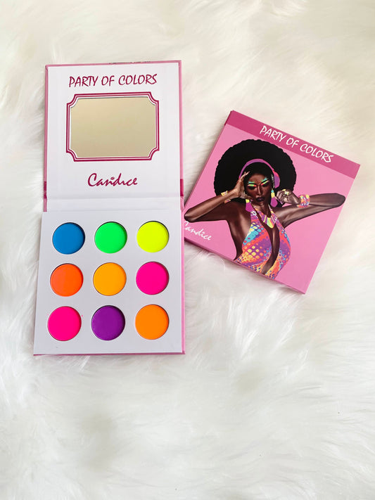 Party of Colors Eyeshadow Palette by Candice
