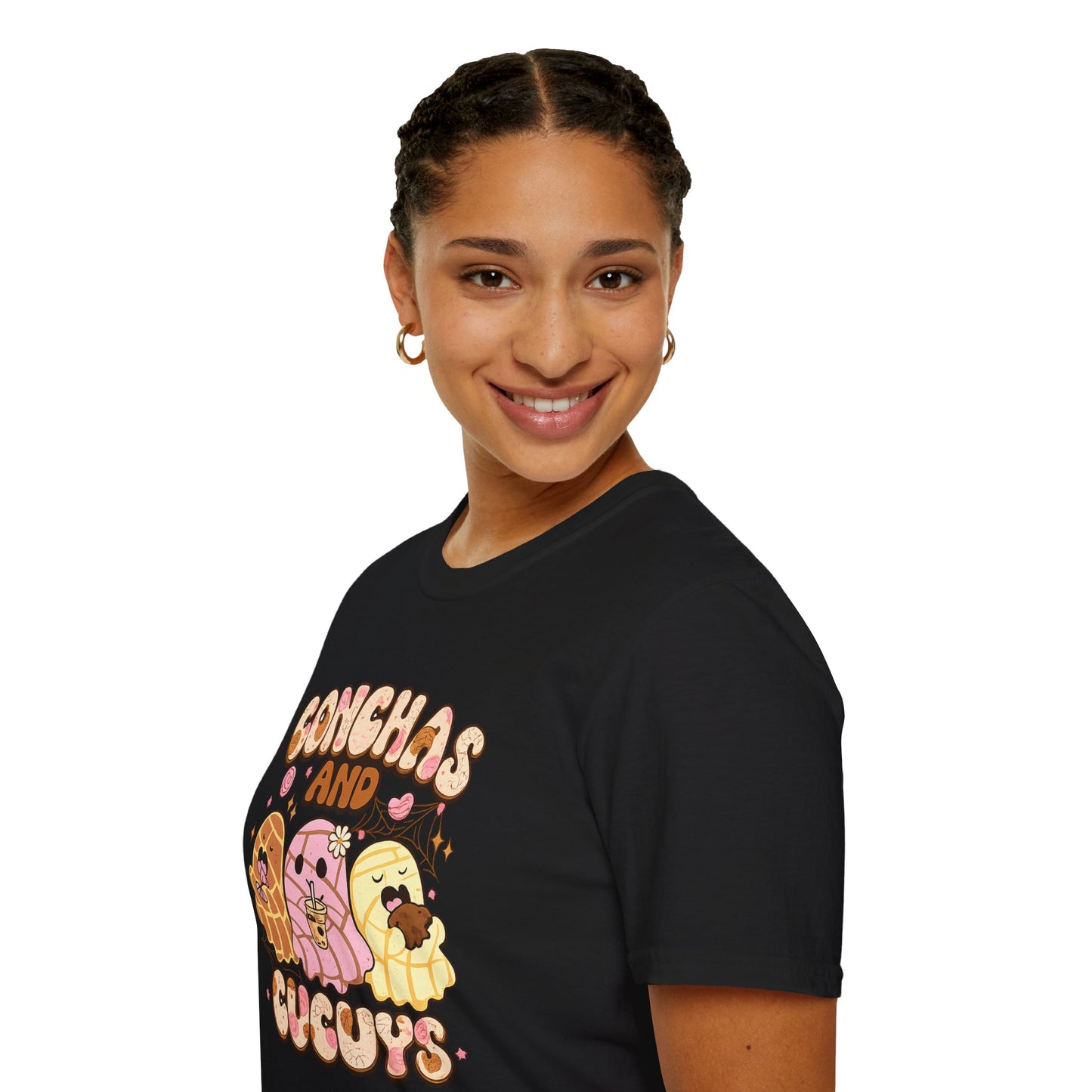 Conchas and Cucuy’s T-Shirt — Cute Mexican Bakery Pastry Tee