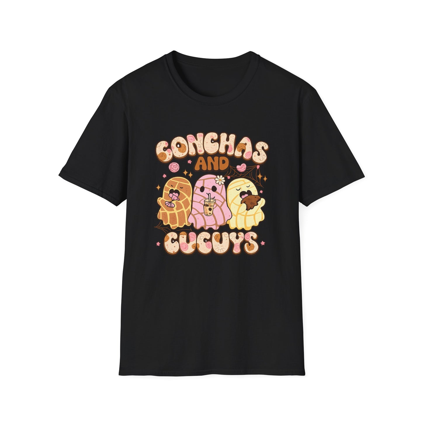 Conchas and Cucuy’s T-Shirt — Cute Mexican Bakery Pastry Tee