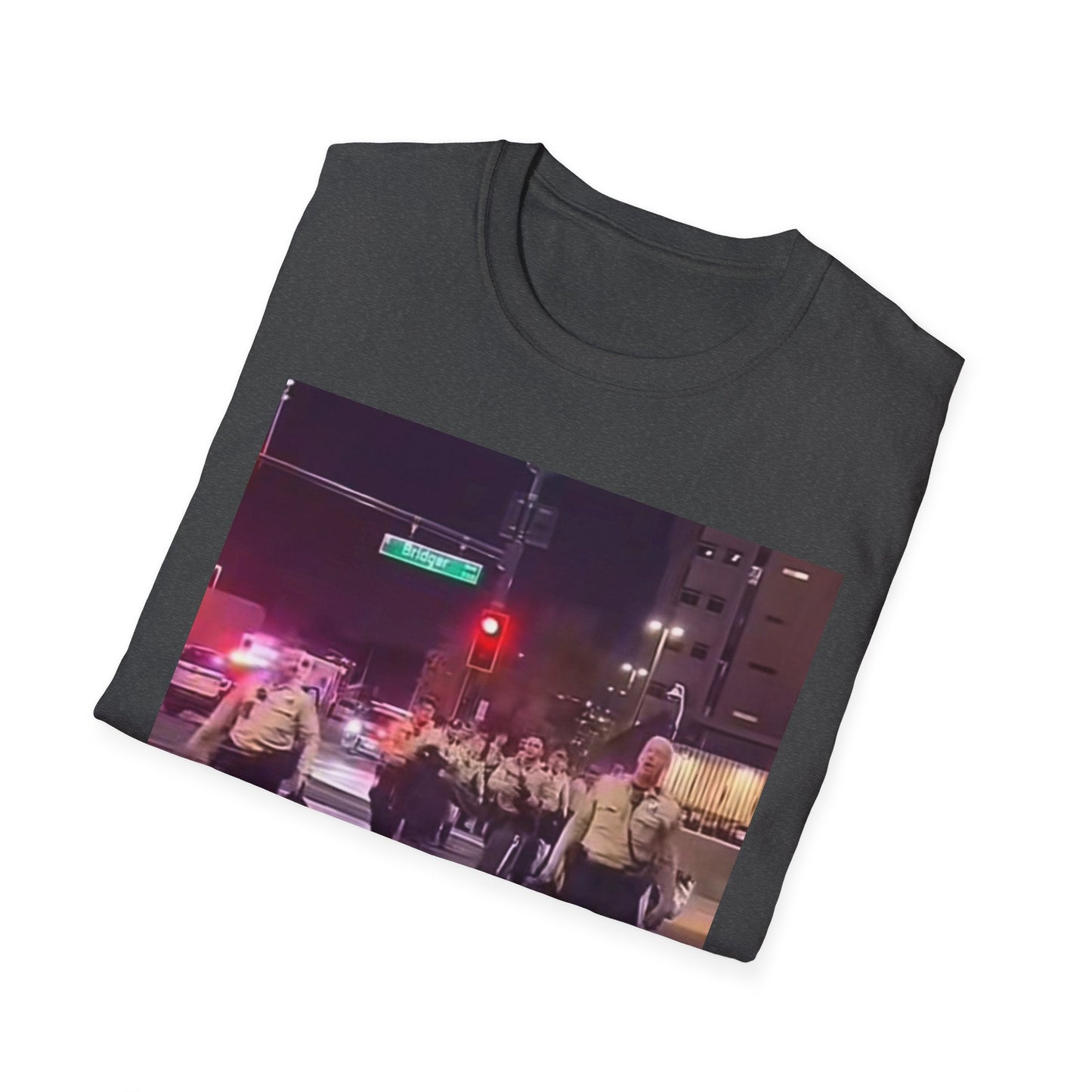 Law Enforcement Meme T-Shirt, Unisex Softstyle Tee, Joke Shirt, Humor Apparel, Unique Gift Idea