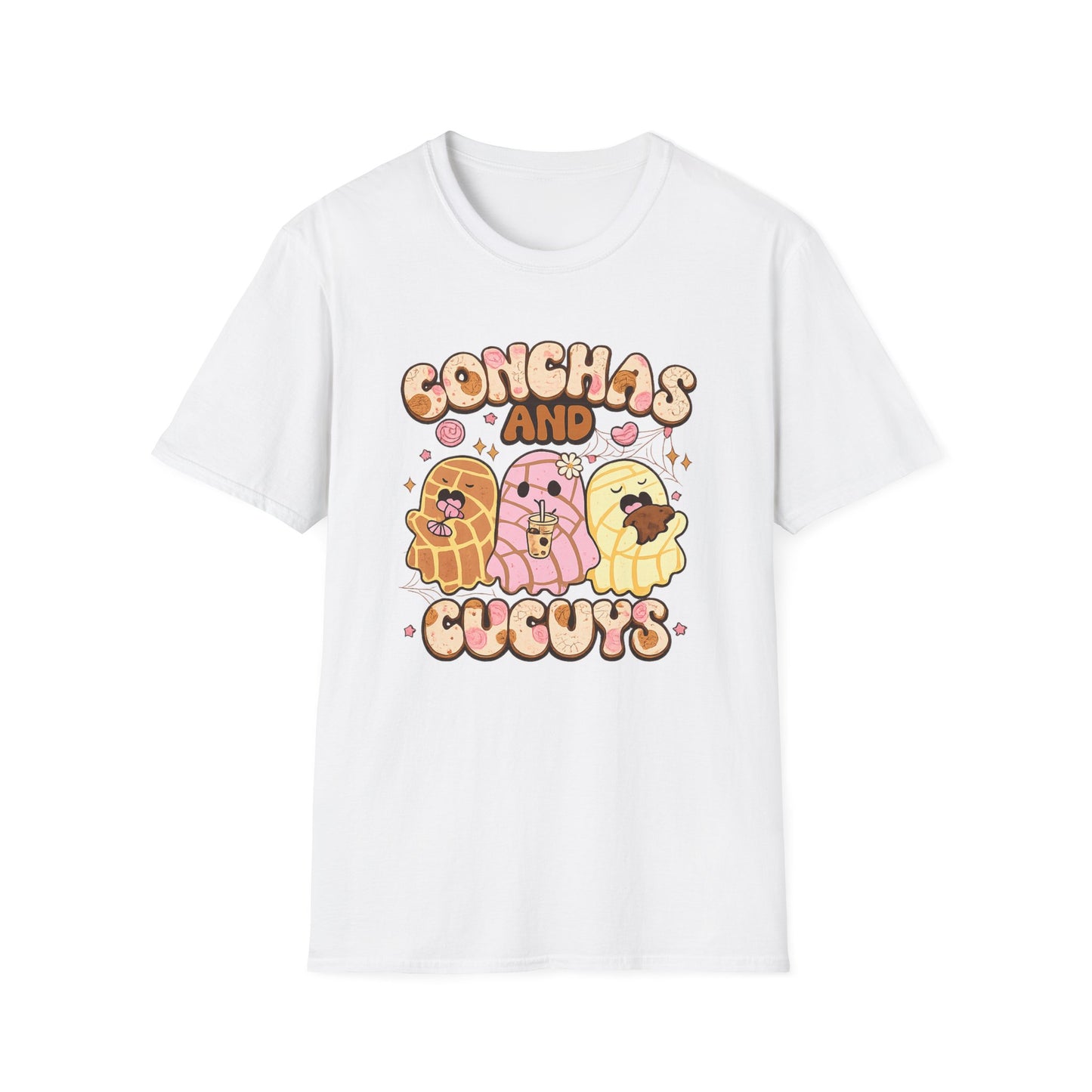 Conchas and Cucuy’s T-Shirt — Cute Mexican Bakery Pastry Tee