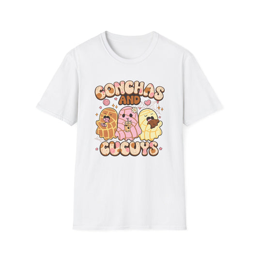 Conchas and Cucuy’s T-Shirt — Cute Mexican Bakery Pastry Tee