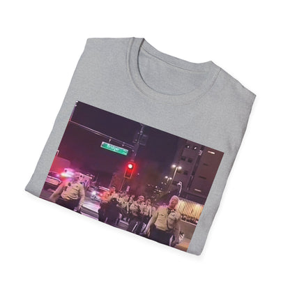 Law Enforcement Meme T-Shirt, Unisex Softstyle Tee, Joke Shirt, Humor Apparel, Unique Gift Idea