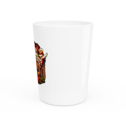 I Survived Fremont Street Shot Glass – Vegas Neon Casino Souvenir