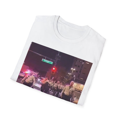 Law Enforcement Meme T-Shirt, Unisex Softstyle Tee, Joke Shirt, Humor Apparel, Unique Gift Idea