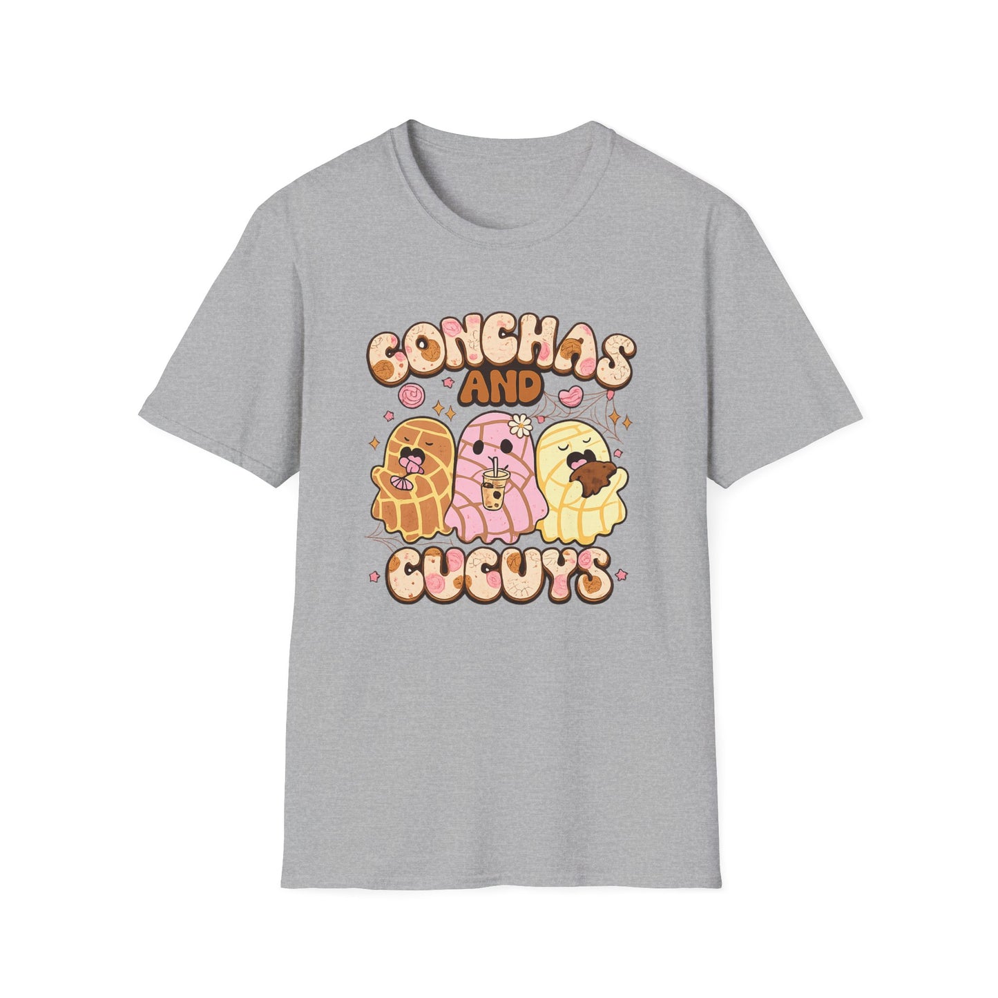 Conchas and Cucuy’s T-Shirt — Cute Mexican Bakery Pastry Tee