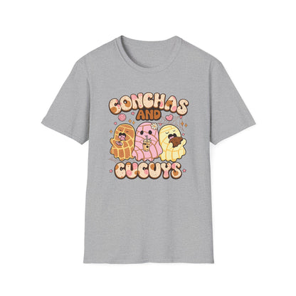 Conchas and Cucuy’s T-Shirt — Cute Mexican Bakery Pastry Tee