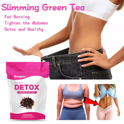 28pcs Herbal Detox Slimming Tea – Fat Burning, Immunity Support & Body Shaping