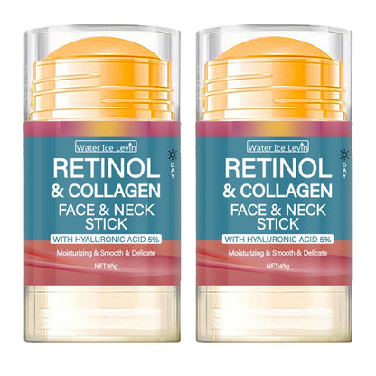 Retinol Lifting & Firming Cream Stick – Collagen Wrinkle Smoother & Brightening Moisturizer (45g) 💛✨