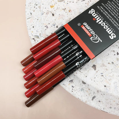 12PCS Matte Lip Liner Pencil Set