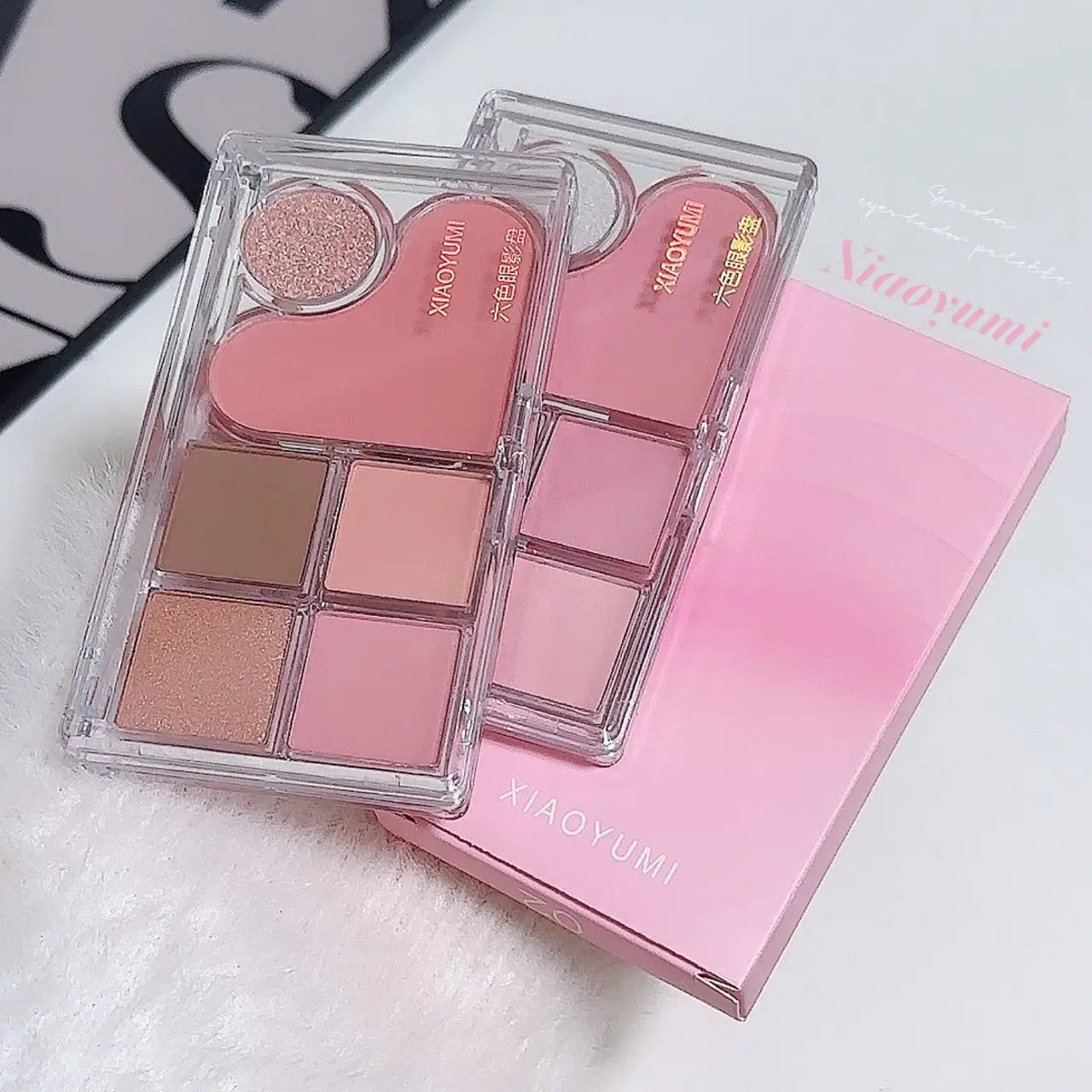 Six-Color Earth Tone Eyeshadow Palette