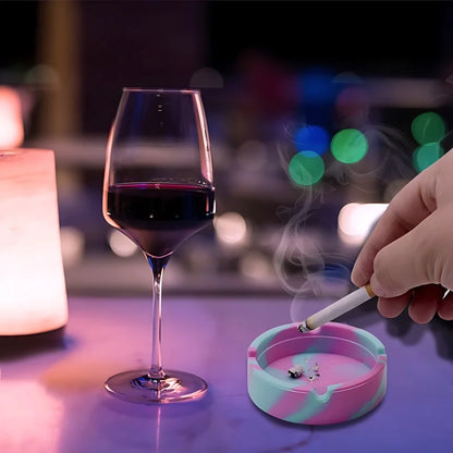 Silicone Glow-in-the-Dark Tray – Shatterproof, Easy-Clean Organizer for Indoor & Outdoor Use