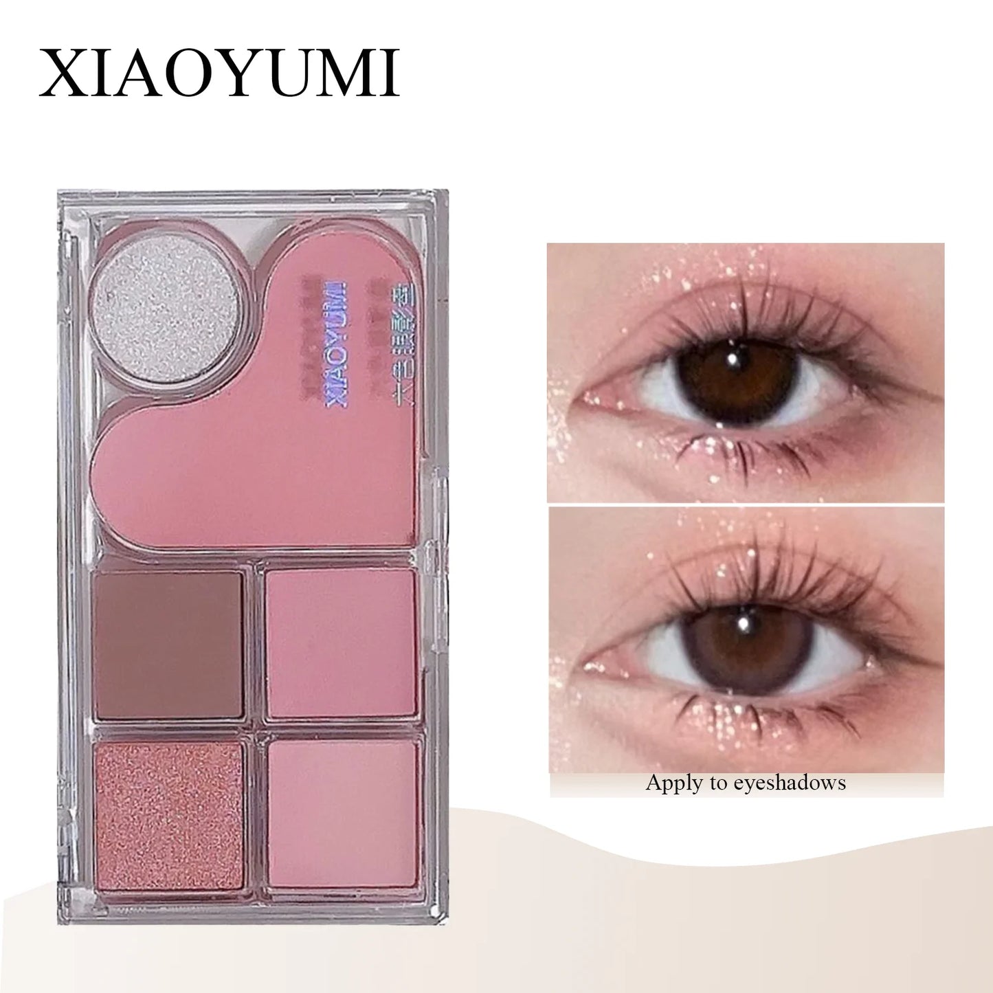 Six-Color Earth Tone Eyeshadow Palette