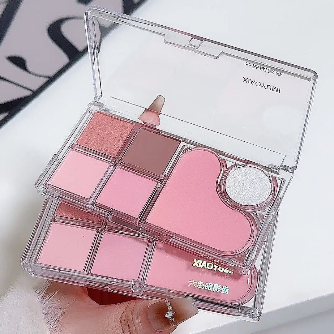 Six-Color Earth Tone Eyeshadow Palette