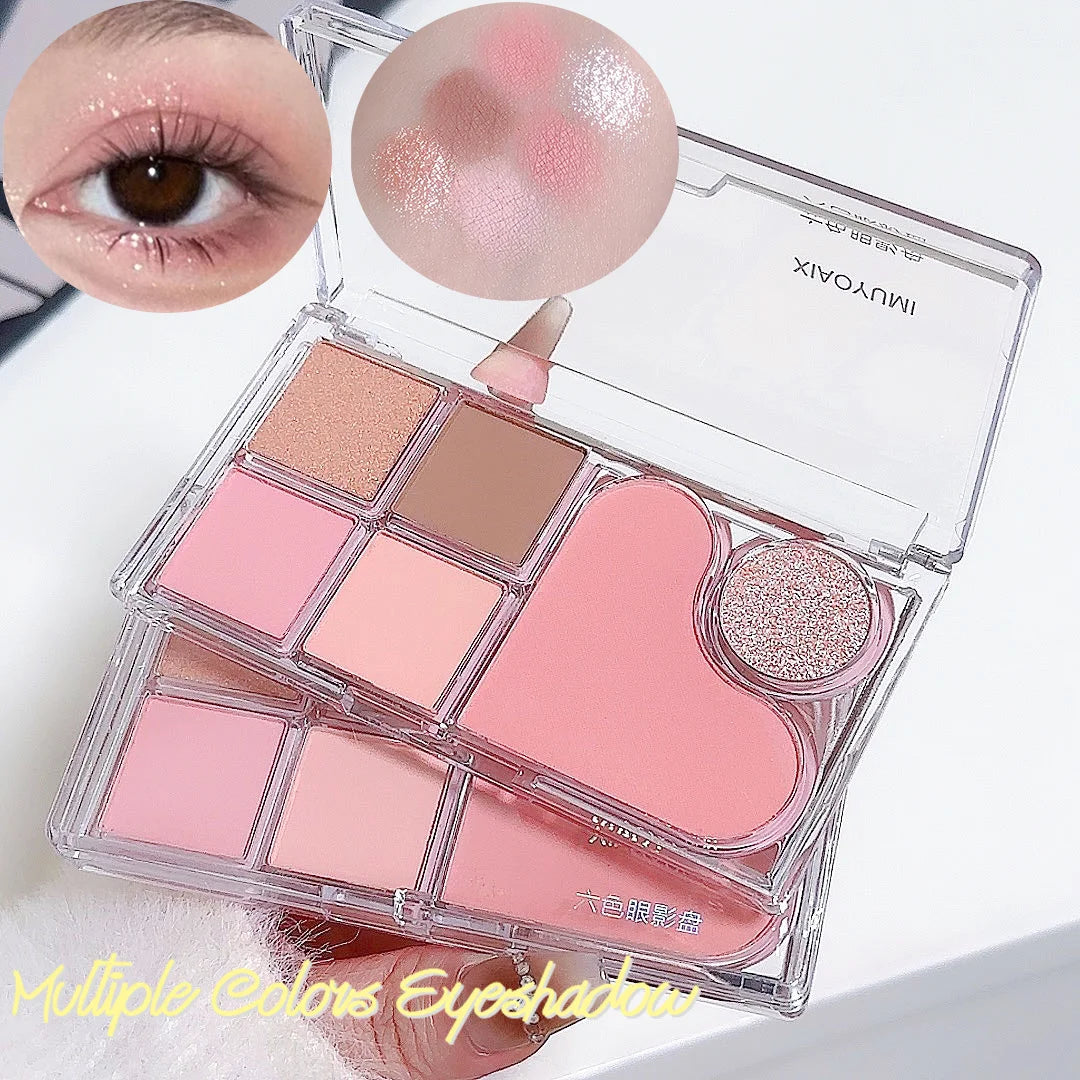 Six-Color Earth Tone Eyeshadow Palette