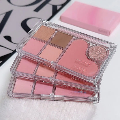 Six-Color Earth Tone Eyeshadow Palette