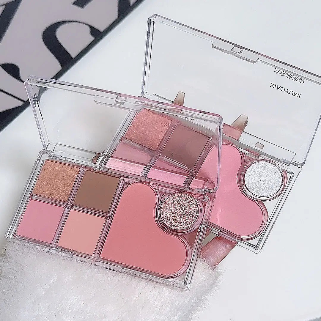 Six-Color Earth Tone Eyeshadow Palette