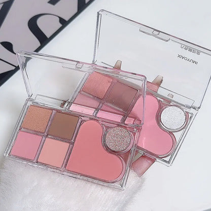 Six-Color Earth Tone Eyeshadow Palette