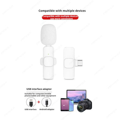 Wireless Lavalier Microphone – Clear Sound, Zero Delay