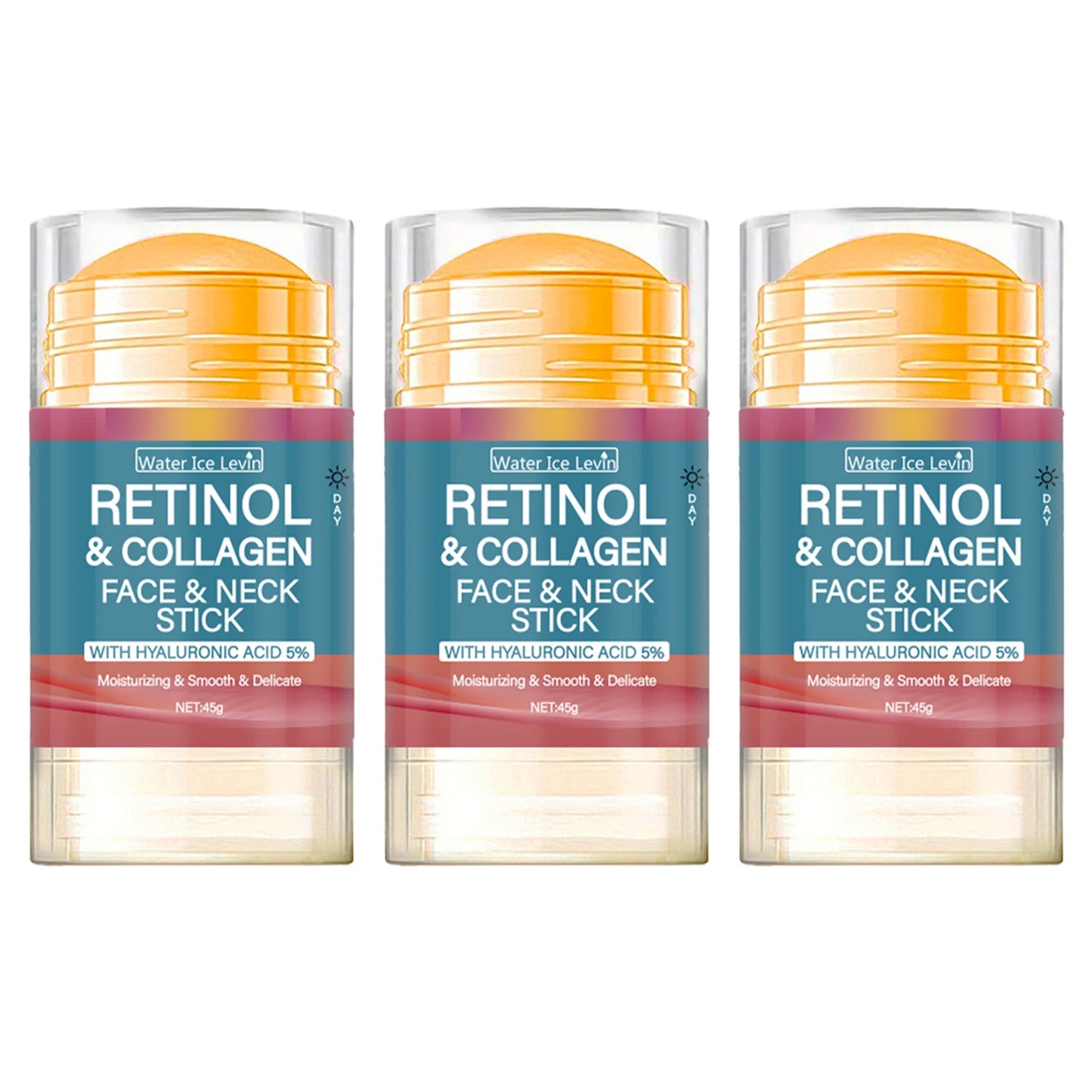 Retinol Lifting & Firming Cream Stick – Collagen Wrinkle Smoother & Brightening Moisturizer (45g) 💛✨