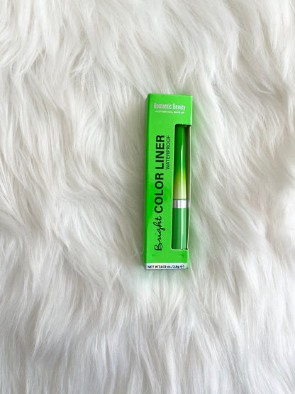 Bright Color Waterproof Eyeliner by Romantic Beauty