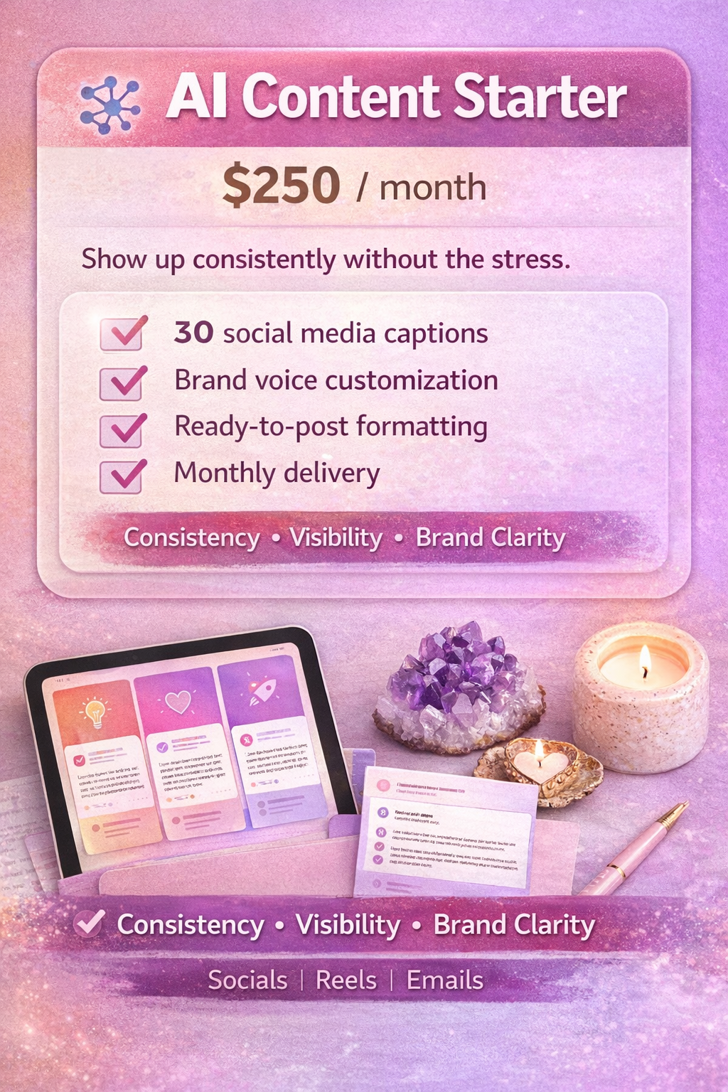 AI Content Services (Monthly Subscription)