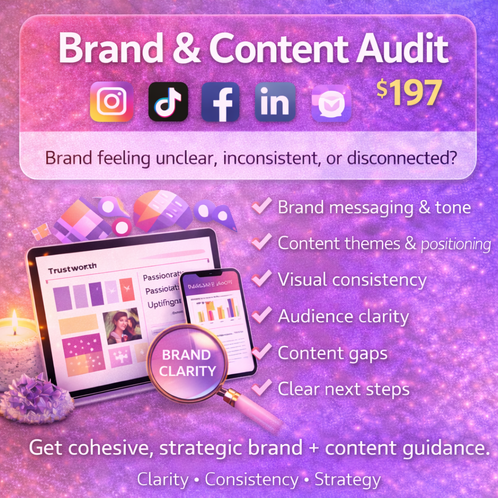 Website & Social Media Audits